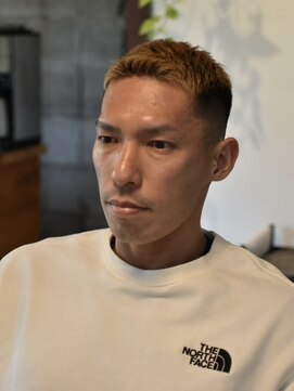 リム メンズヘア(LIM men's hair) 束感秋短髪フェードソフモヒ【メンズカット/倉敷/中島】