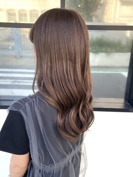 アメリラブ(ameri love) くすみベージュ×ロング