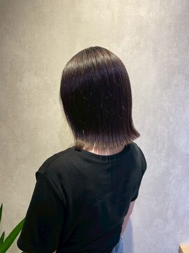 髪質改善/顔周りレイヤーカット/グレージュ[千葉/千葉駅]