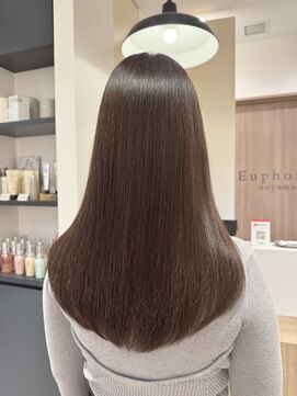 ユーフォリア 青山(Euphoria) ショコラブラウン/透明感カラー/ロングヘア＊担当yuki