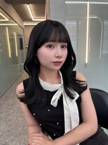 ボタン ハカタ(VOTAN hakata) 市野瀬裕奈/博多韓国ヘア/顔周りカット/レイヤー/暗めカラー