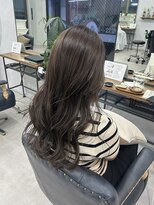 クラン 岡本(Chlan)&nbsp;オリーブグレージュ×韓国風レイヤーロング