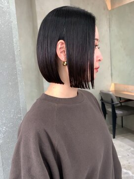 ロンド 表参道店(Lond) ◇暗めカラー/レイヤーカット/ボブ/髪質改善ストレート/表参道