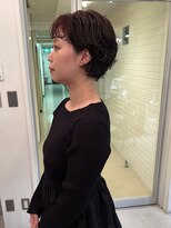 アンフェインド02(UNFEIGNED 02)&nbsp;ショートボブ/大人ガーリー/ダークアッシュ/似合わせカット/伏見