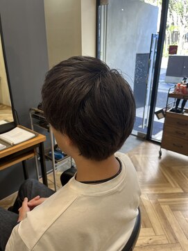 アルター(aL ter) MEN’S HAIR/サーフカール/刈り上げセンターパート/鎌取