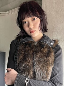ソイ 下北沢(soi) コンパクトボブ×暖色カラー