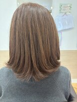 ネクサス ファイブ 八幡宿店(NEXUS-V) 明るく白髪ボカシのボブスタイル