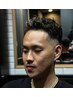 【口コミ投稿者限定】メンズカット＋オールバックパーマ￥14200#和光#メンズ