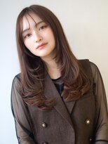 ネオリーブ ジューク 日吉店(Neolive JuQ) ミルクティーブロンドワンホンレイヤー/デジタルパーマ/日吉綱島