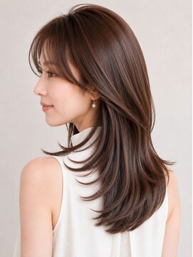 サーカス バイ ビュートリアム 青山(CIRCUS by BEAUTRIUM) 大人 上品 レイヤー ロング ミディアム 清楚 表参道 青山 30代