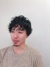 【メンズ限定】ヘアセットが決まる♪潤いパーマ+似合わせカット