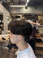 スタイルメンズ 藤沢(STYLE MEN)&nbsp;STYLE MENメンズカットリバースセンターパートニュアンスパーマ