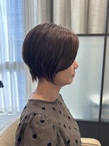 ブルーベイル(Blue Veil.)&nbsp;30代40代大人可愛い小顔ボブ前下がりくびれショートボブ