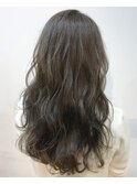 【GOOD DAY HAIR】《グレージュ:フェザーロング:ハイライト》