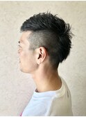 攻めアシメ/アッシュブラック