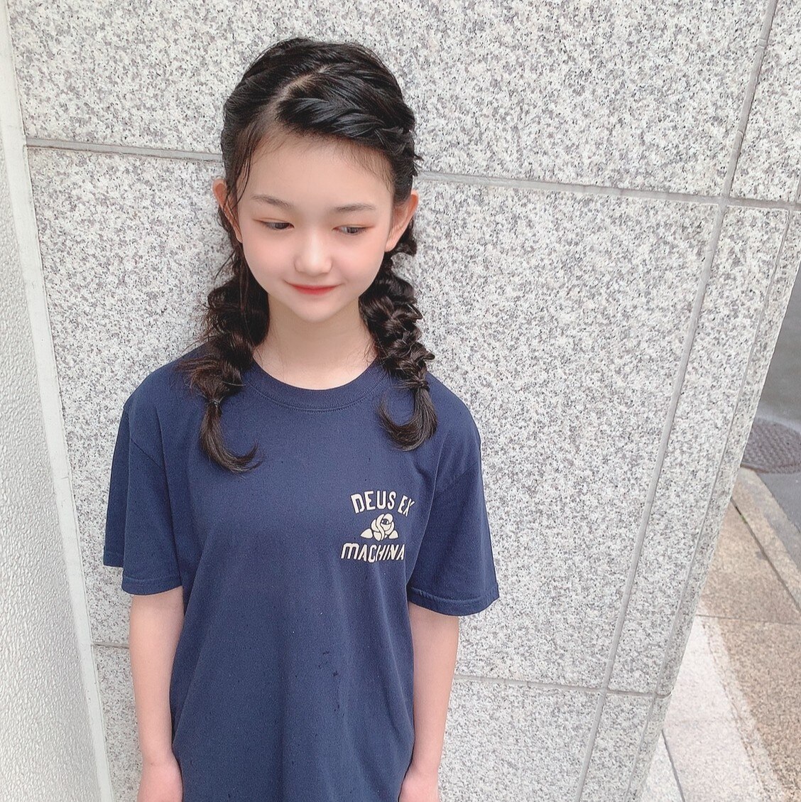 おさげ髪 おさげ髪の少女） | ToMuCo - Tokyo Museum Collection