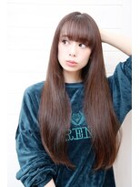 オーシャン(Ocean)&nbsp;[OCEAN Hair&Life] まとまりロング×シースルーバング☆