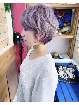 トーク 伊丹本店(TAL'KE) TAL'KE/ショート×ホワイトラベンダー_655