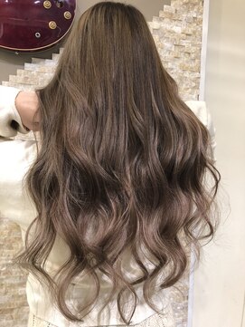 アンク クロス 関内店 ロアエクステ80枚、ナチュラルブラウン