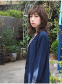 カジュアル系×ワンレン