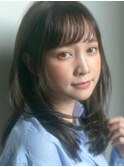 【emu井上信洋】清楚でナチュラル黒髪丸みレイヤー【エミュ】