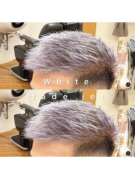 リベルタネオヘアー(LIBERTA NEO HAIR) ホワイトジェットフェードバング