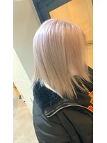 ラフ 難波店(LAFF)&nbsp;#黒髪#ボブルフ#ネビージュ#小顔#ワンレン