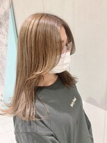 ガリカ(Gallica kinshicho)&nbsp;大人可愛いロングレイヤー/センターパート/エアリーバング