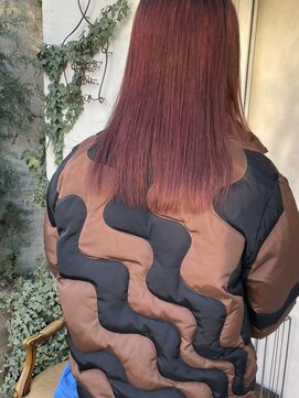 リフデザインラボビオ(riff design labo bio) ピンクカラー／レッドブラウン