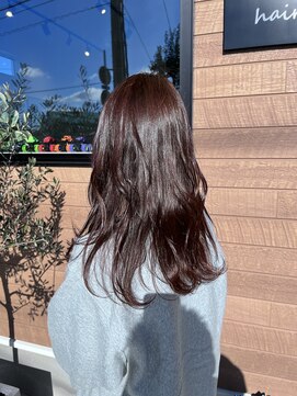 モイヘアー(moi hair) ロングスタイル艶カラー