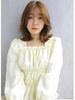 ソヨン 高槻店(SOYON)&nbsp;薄めバング×キュートくびれロブ