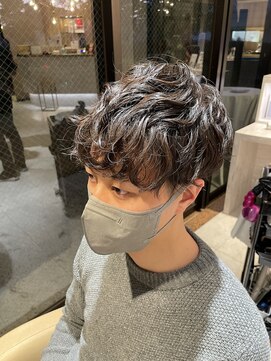 カインド 南青山(hair&make up KIND) 緩めの波巻きパーマ