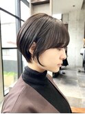 20代30代◎好感度ヘア◎丸みショート「TheCおおたかの森」