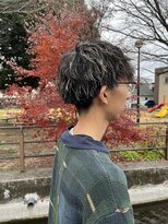 メロウ(mellow)&nbsp;ツイストスパイラルパーマ×メッシュキャップハイライト