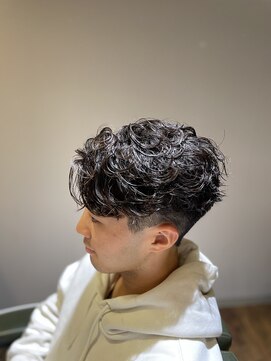 エクファフォーメン(EX-FA FOR MEN) マッシュパーマ/ウルフ/アッシュブラック/カルマパーマ