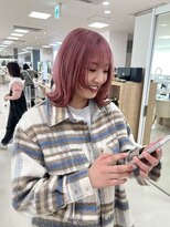 ケンジ 平塚ラスカ店(KENJE)&nbsp;ピンクカラー/ホワイトピンク/ハイトーンカラー/ブリーチカラー
