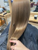 ラゴム 池袋(LAGOM)&nbsp;ツヤ髪ミルクティーベージュ[池袋/髪質改善]