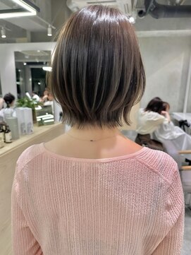 ナナローネス 渋谷(nana loness) レイヤーボブ レイヤーカット くびれヘア フェイスレイヤー