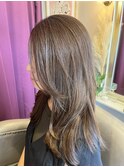 ロングレイヤー綺麗見え