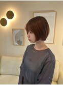 ショートカット丸みショート耳掛けひし形小顔 新潟東区松崎