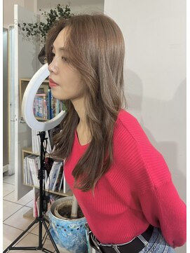 サロン ド ビカ(Salon de bika) 透明感カラー×ベージュカラー