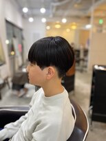 ソイクフ(SOY KUFU) MEN'SHAIRアッシュブラックベリーショートダークアッシュ