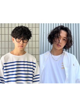 パーマが得意なメンズサロン!!トレンドを抑えたメンズパーマはおまかせください◎似合うスタイルをご提案◇