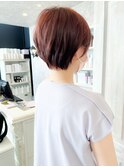 福山Caary20代30代40代50代60代ショートヘア小顔補正立体カット