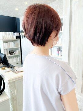 キャアリー(Caary) 福山Caary20代30代40代50代60代ショートヘア小顔補正立体カット