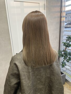 グローバルヘアー バランス(global hair BALANCE) 10代20代 ブリーチなし/カーキベージュ/ベージュ