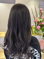 ヘアデザインファブロ イオンモール宮崎店(hair design FABRO.)&nbsp;【ダークグレージュ/暗髪カラー/透明感カラー】