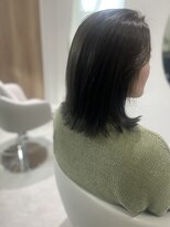 モルトヘア(MOLT hair)&nbsp;切りっぱなしボブグレージュカラー