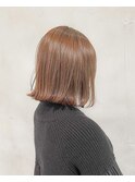 切りっぱなしボブ 20代30代40代ヘア 小顔 神戸ボブ 三ノ宮