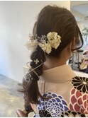 先生の為のヘアアレンジ